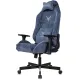 Кресло игровое Knight N1 Fabric синий Light-27 с подголов. крестов. металл. Фото товара с разных ракурсов.