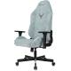 Кресло игровое Knight N1 Fabric серо-голубой Light-28 с подголов. крестов. металл. Фото товара с разных ракурсов.