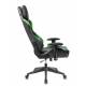 Кресло игровое геймерское Бюрократ VIKING 5 AERO LGREEN черный/салатовый искусственная кожа. Фото товара с разных ракурсов.