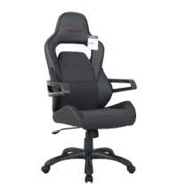 Игровое кресло  "Nitro GM-001", ткань, экокожа, черное, 531817