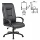 Кресло руководителя PREMIUM Work EX-513, экокожа, черное. Фото товара с разных ракурсов.